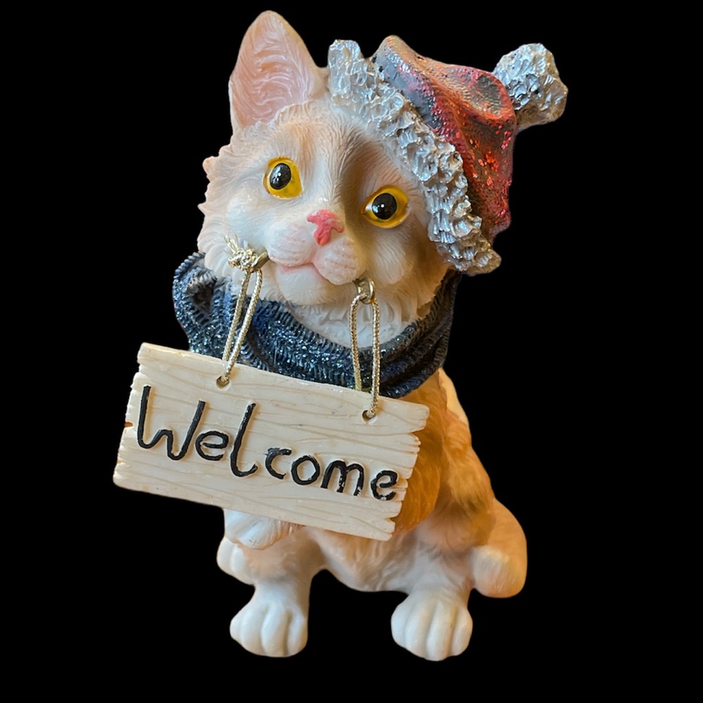 Cat Welcome Jubilee Giftware